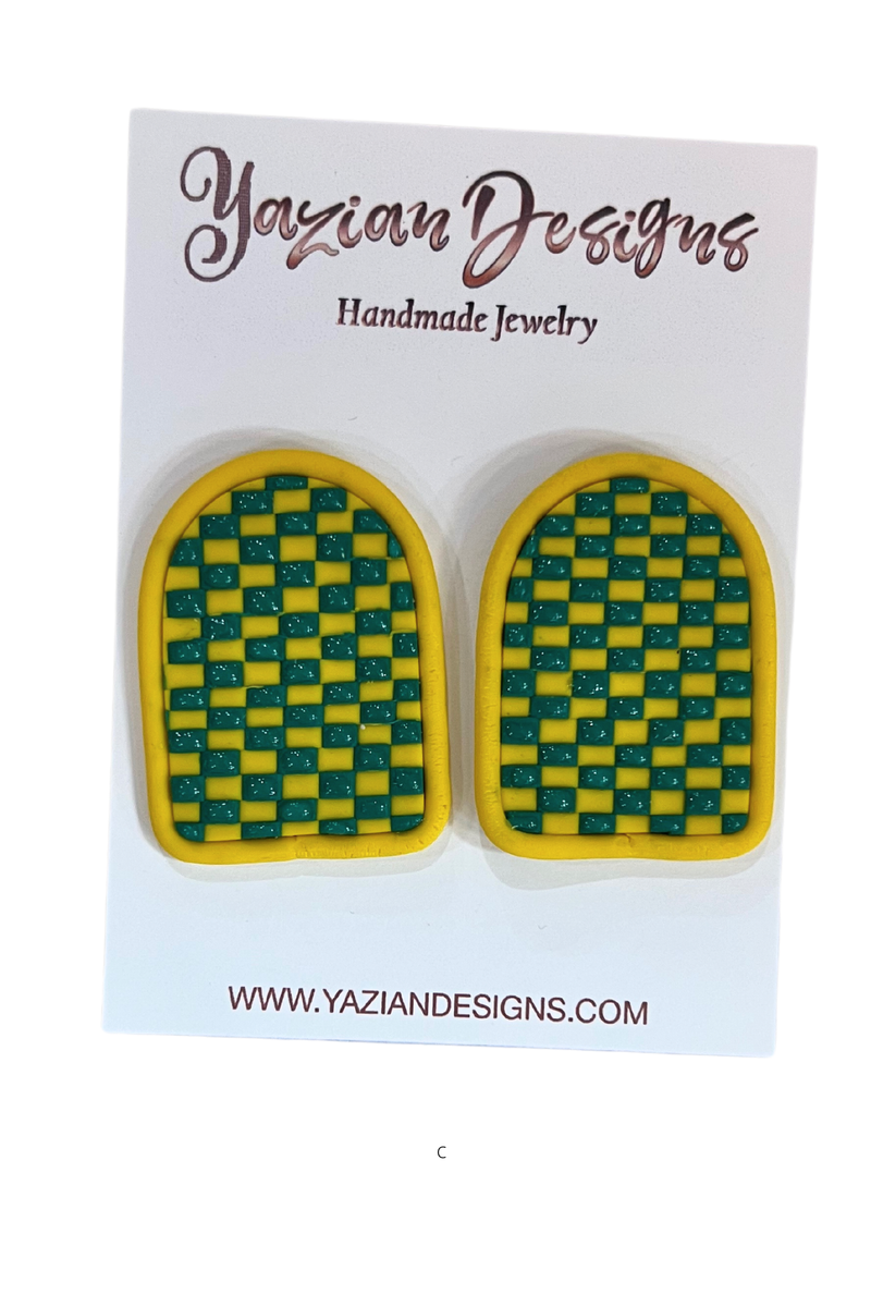 Yazian Designs Green and Gold Collection