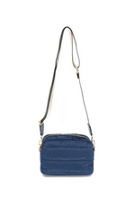 Rectangle Puffer Cross Body with Two Straps