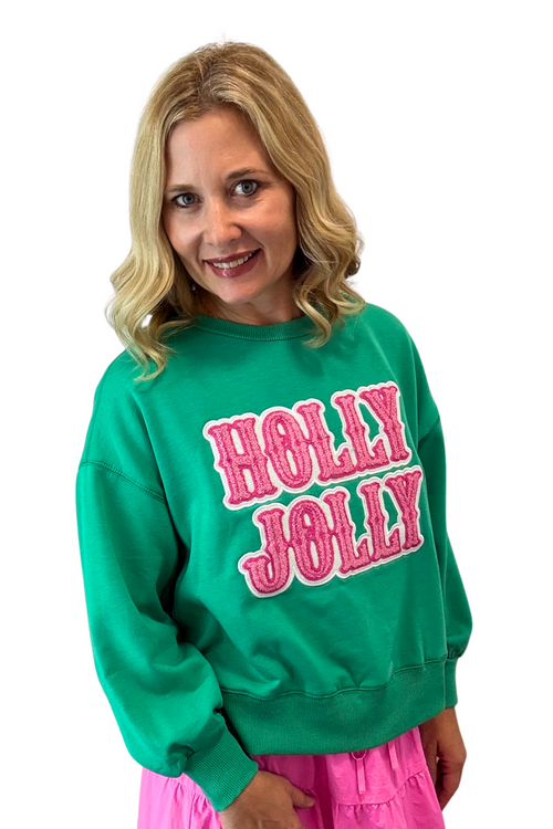 Mary Square Millie Holly Jolly Sweatshirt