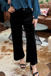 Velvet Wide Leg Pants