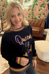 Queen Of Mardi Sweater