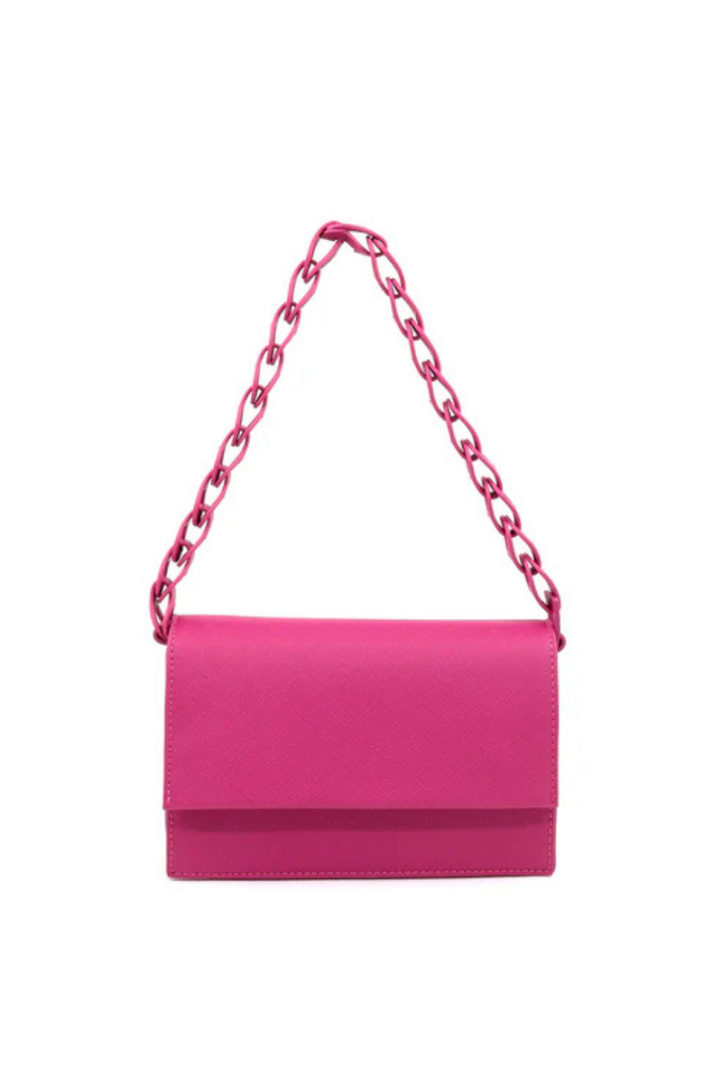 Fabric Chain Handbag