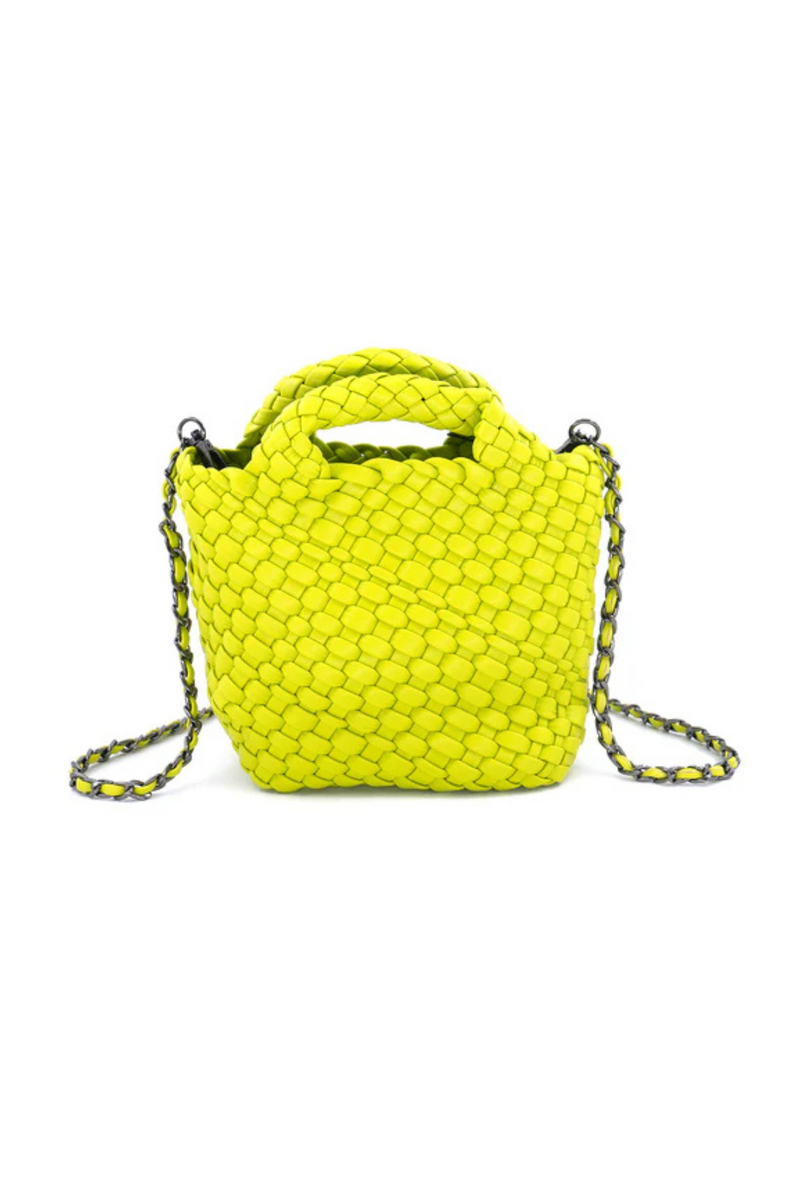 Braided Clutch with Crossbody Strap