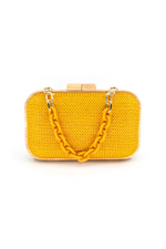 Wood Clasp Clutch