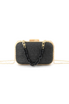 Wood Clasp Clutch