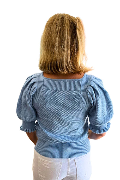 Eloise Short Sleeve Sweater Top